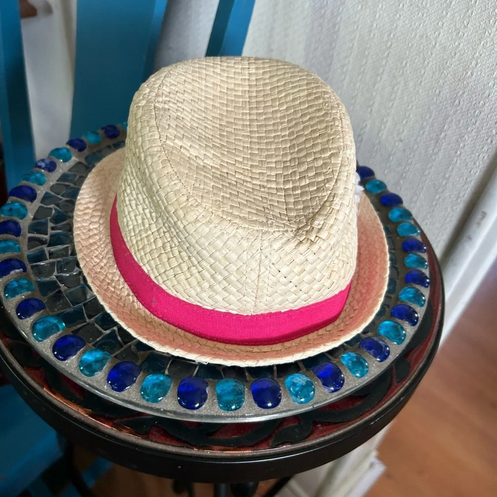 Girl’s Straw Fedora